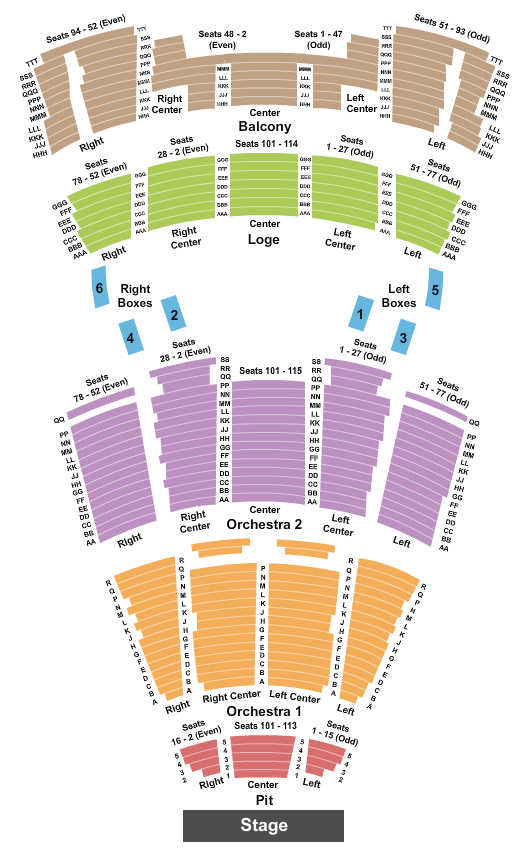 Moran Theater At Jacksonville Center for the Performing Arts Jerry Seinfeld Seating Chart